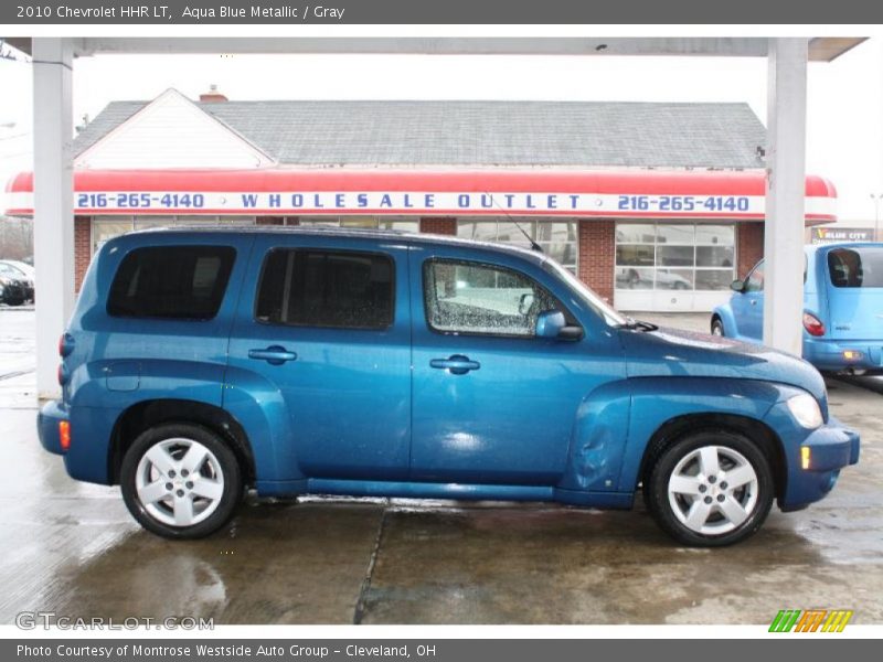 Aqua Blue Metallic / Gray 2010 Chevrolet HHR LT