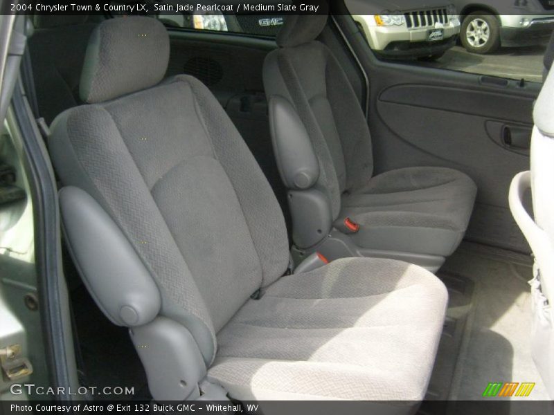 Satin Jade Pearlcoat / Medium Slate Gray 2004 Chrysler Town & Country LX