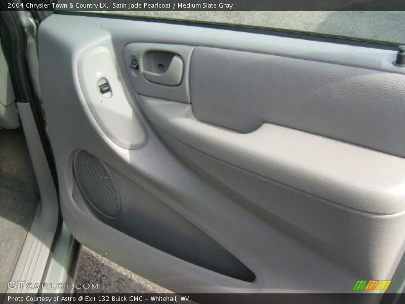 Satin Jade Pearlcoat / Medium Slate Gray 2004 Chrysler Town & Country LX