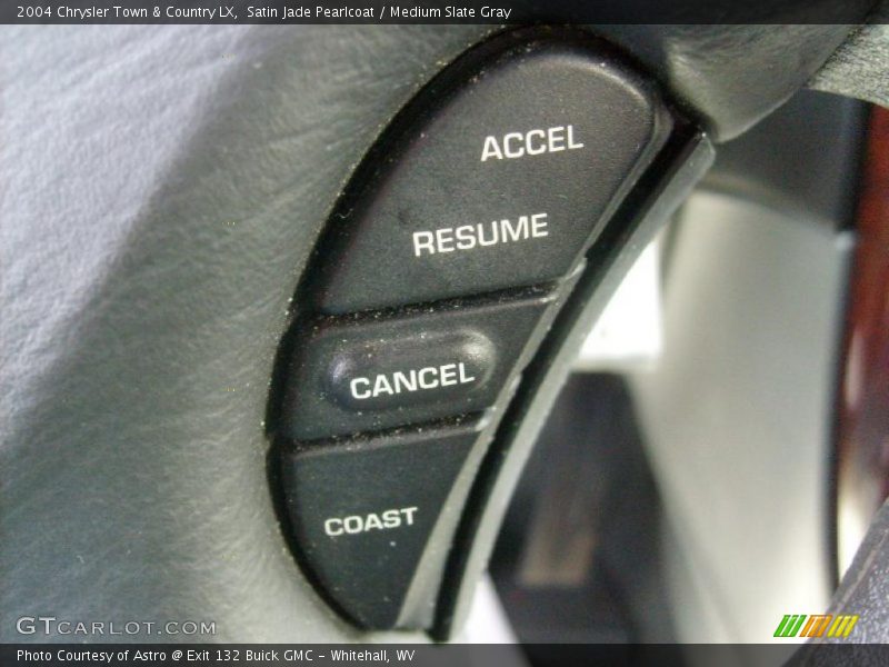 Satin Jade Pearlcoat / Medium Slate Gray 2004 Chrysler Town & Country LX