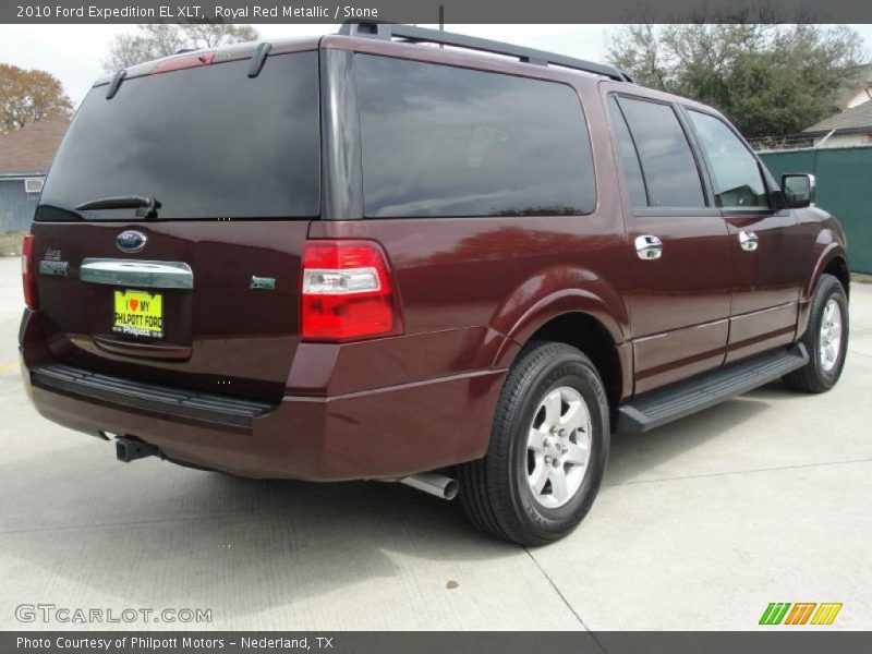 Royal Red Metallic / Stone 2010 Ford Expedition EL XLT