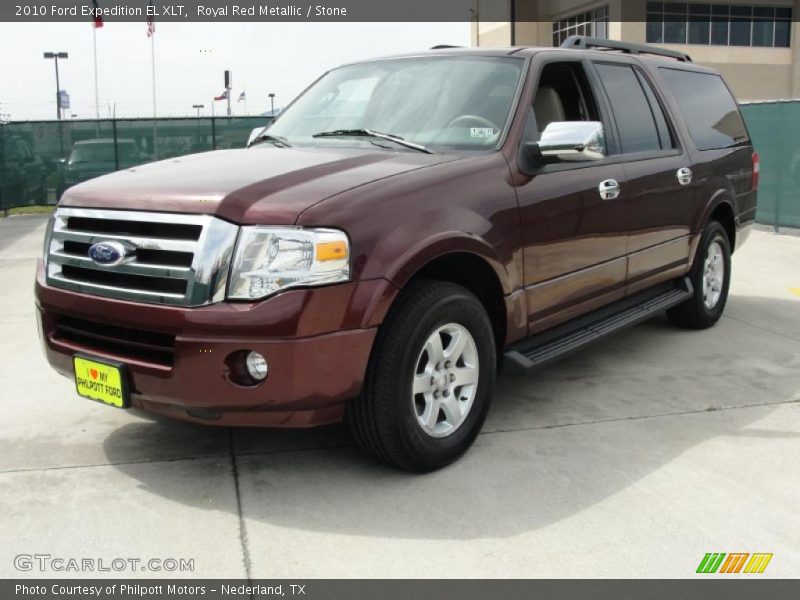 Royal Red Metallic / Stone 2010 Ford Expedition EL XLT