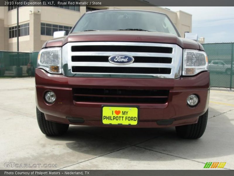 Royal Red Metallic / Stone 2010 Ford Expedition EL XLT