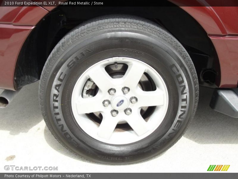 Royal Red Metallic / Stone 2010 Ford Expedition EL XLT
