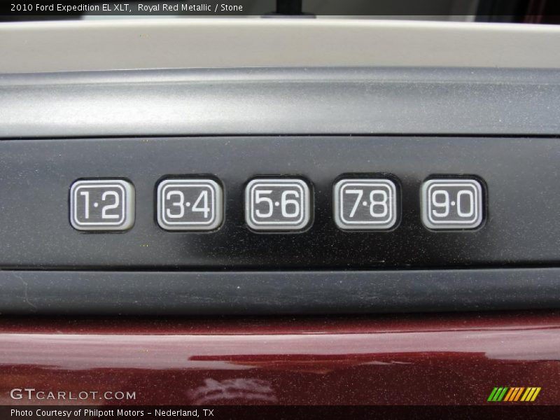 Royal Red Metallic / Stone 2010 Ford Expedition EL XLT