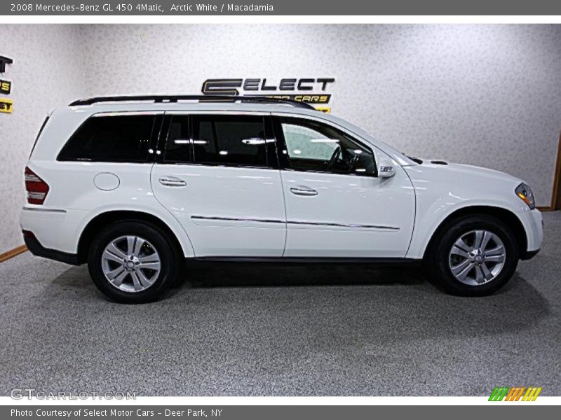 Arctic White / Macadamia 2008 Mercedes-Benz GL 450 4Matic