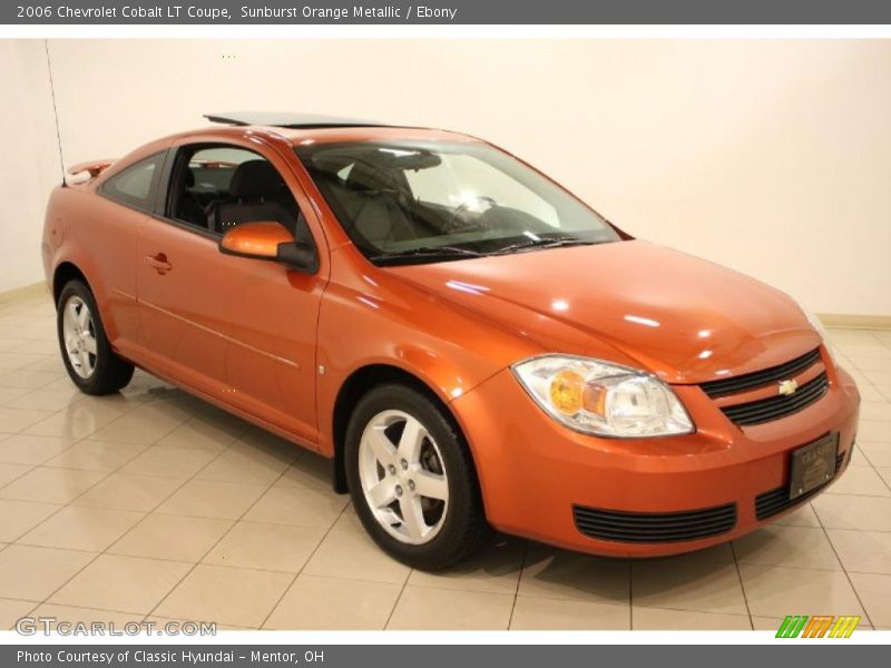 Sunburst Orange Metallic / Ebony 2006 Chevrolet Cobalt LT Coupe