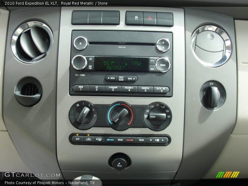 Controls of 2010 Expedition EL XLT