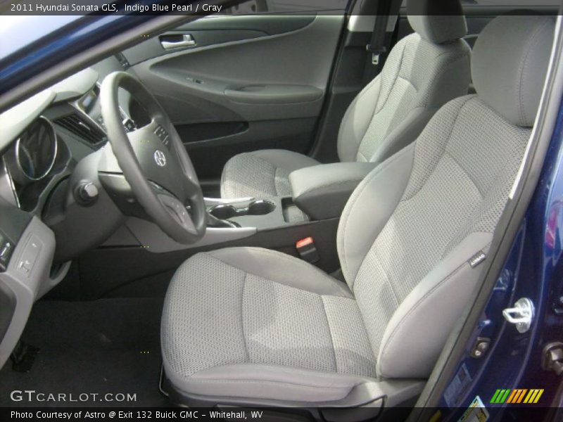  2011 Sonata GLS Gray Interior