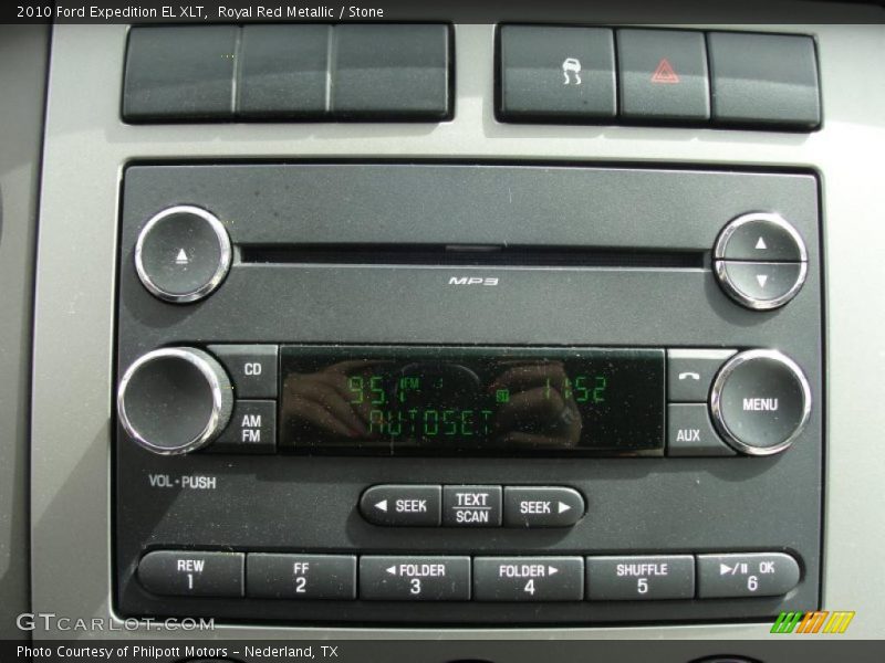 Controls of 2010 Expedition EL XLT