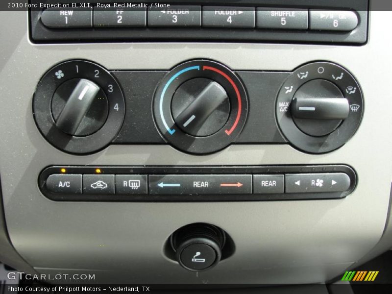 Controls of 2010 Expedition EL XLT