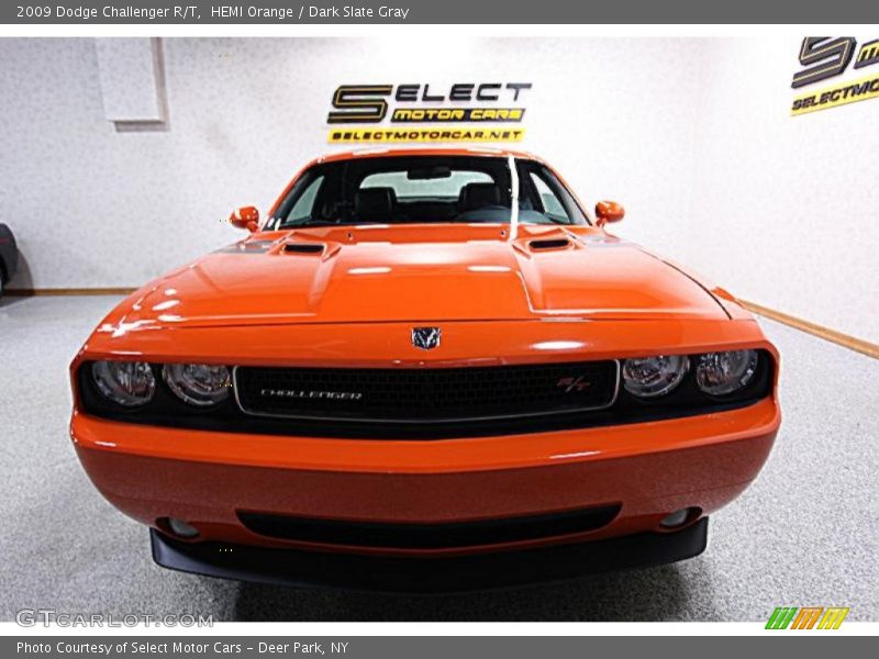 HEMI Orange / Dark Slate Gray 2009 Dodge Challenger R/T