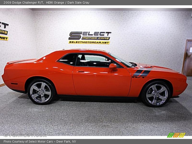 HEMI Orange / Dark Slate Gray 2009 Dodge Challenger R/T