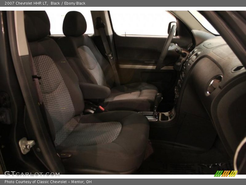  2007 HHR LT Ebony Black Interior