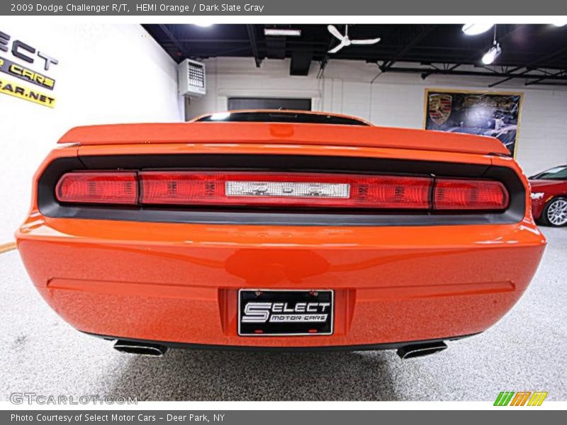 HEMI Orange / Dark Slate Gray 2009 Dodge Challenger R/T