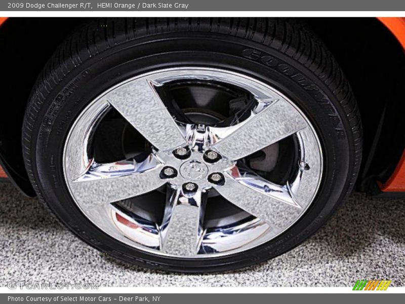 HEMI Orange / Dark Slate Gray 2009 Dodge Challenger R/T