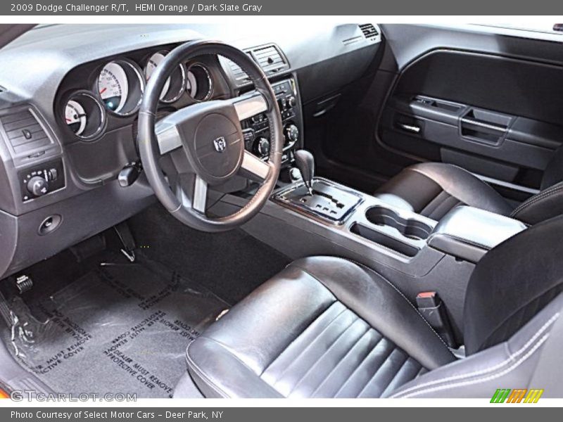 HEMI Orange / Dark Slate Gray 2009 Dodge Challenger R/T