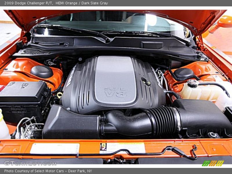 HEMI Orange / Dark Slate Gray 2009 Dodge Challenger R/T