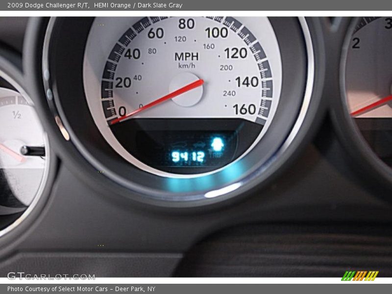 HEMI Orange / Dark Slate Gray 2009 Dodge Challenger R/T