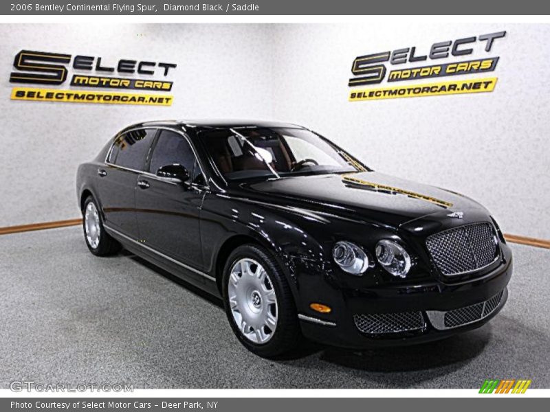Diamond Black / Saddle 2006 Bentley Continental Flying Spur