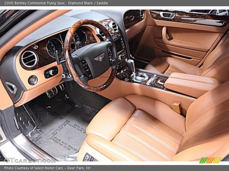 Diamond Black / Saddle 2006 Bentley Continental Flying Spur