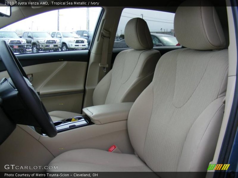 Tropical Sea Metallic / Ivory 2010 Toyota Venza AWD
