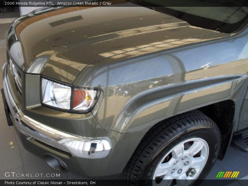 Amazon Green Metallic / Gray 2006 Honda Ridgeline RTL