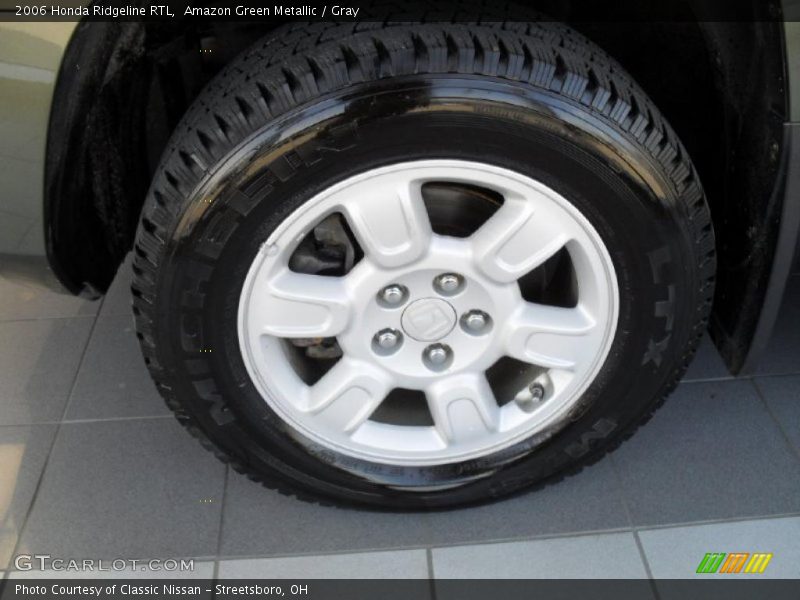 Amazon Green Metallic / Gray 2006 Honda Ridgeline RTL