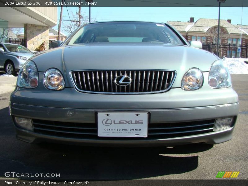 Mystic Sea Opalescent / Ivory 2004 Lexus GS 300