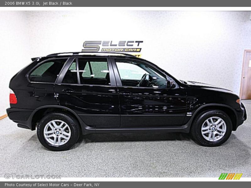 Jet Black / Black 2006 BMW X5 3.0i
