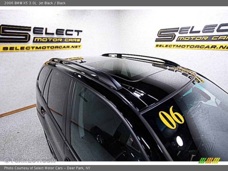 Jet Black / Black 2006 BMW X5 3.0i