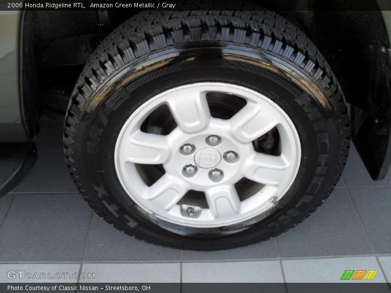 Amazon Green Metallic / Gray 2006 Honda Ridgeline RTL