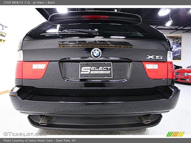Jet Black / Black 2006 BMW X5 3.0i