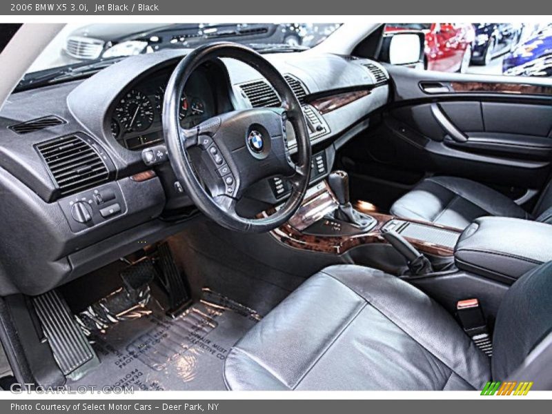 Jet Black / Black 2006 BMW X5 3.0i