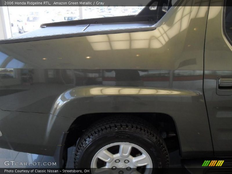 Amazon Green Metallic / Gray 2006 Honda Ridgeline RTL