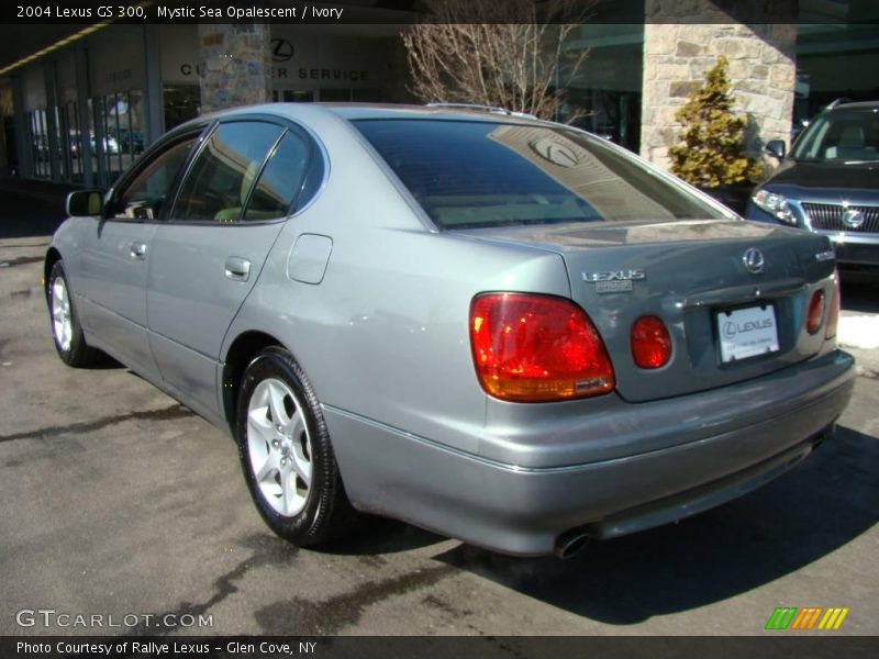 Mystic Sea Opalescent / Ivory 2004 Lexus GS 300