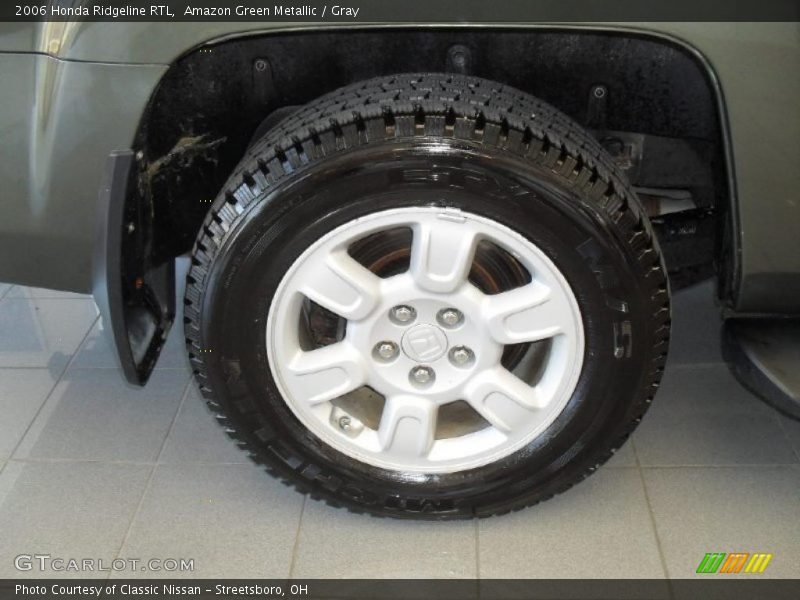 Amazon Green Metallic / Gray 2006 Honda Ridgeline RTL
