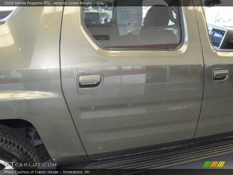 Amazon Green Metallic / Gray 2006 Honda Ridgeline RTL