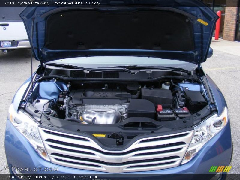  2010 Venza AWD Engine - 2.7 Liter DOHC 16-Valve Dual VVT-i 4 Cylinder