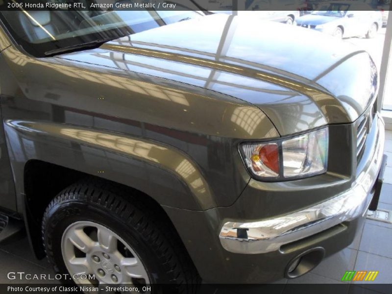 Amazon Green Metallic / Gray 2006 Honda Ridgeline RTL