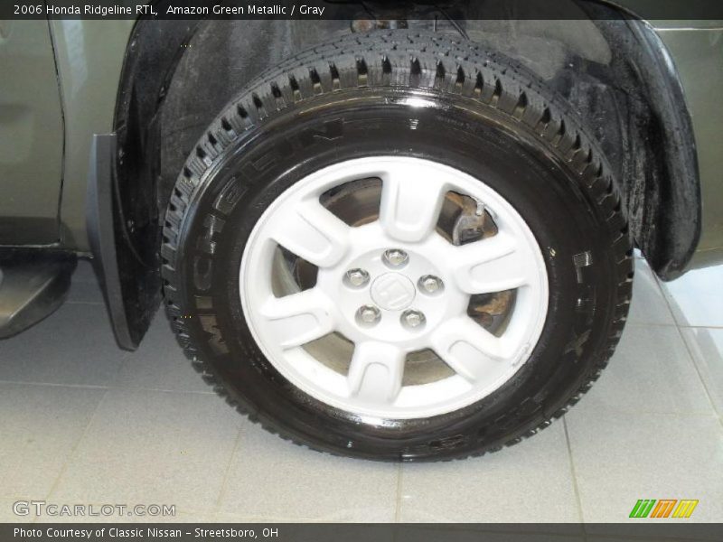 Amazon Green Metallic / Gray 2006 Honda Ridgeline RTL