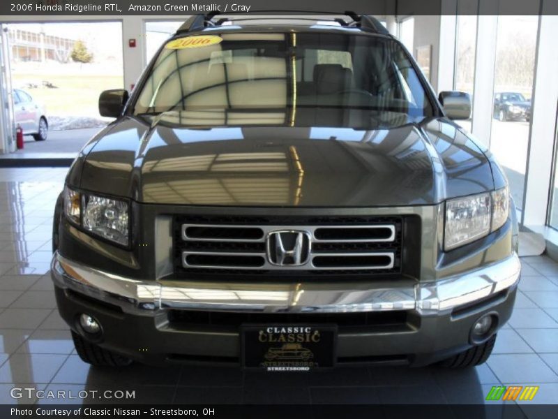 Amazon Green Metallic / Gray 2006 Honda Ridgeline RTL
