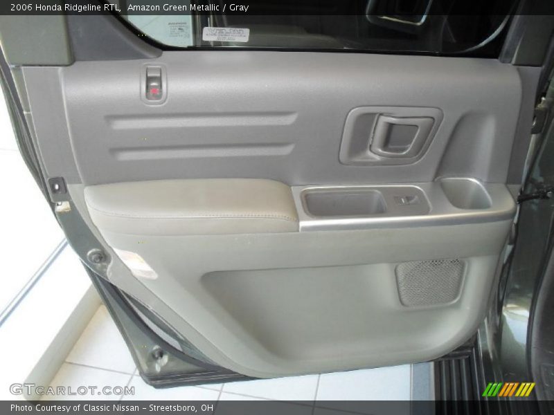 Amazon Green Metallic / Gray 2006 Honda Ridgeline RTL