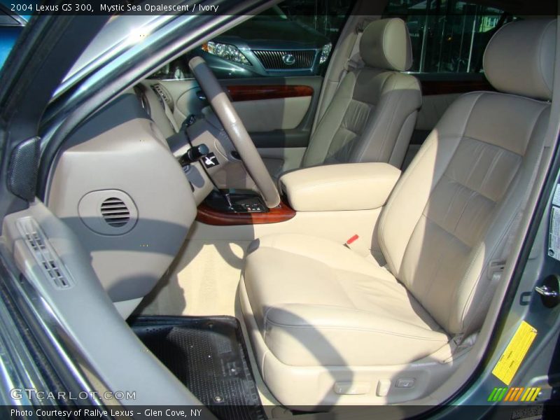 Mystic Sea Opalescent / Ivory 2004 Lexus GS 300