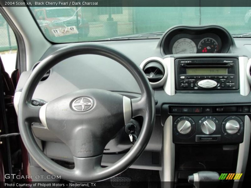 Dashboard of 2004 xA 