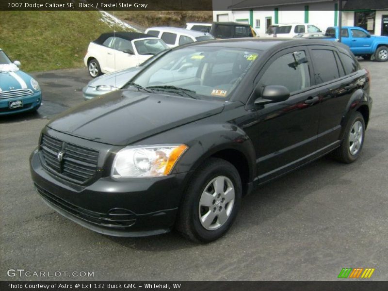 Black / Pastel Slate Gray 2007 Dodge Caliber SE