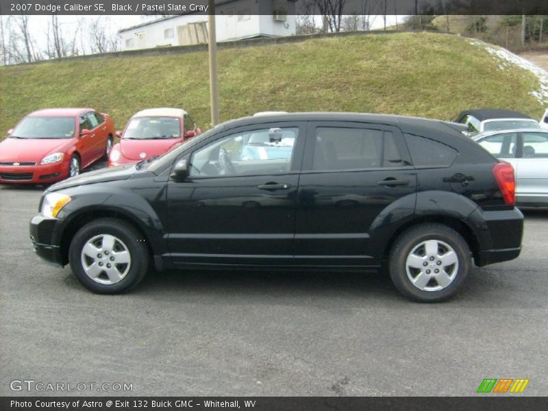 Black / Pastel Slate Gray 2007 Dodge Caliber SE