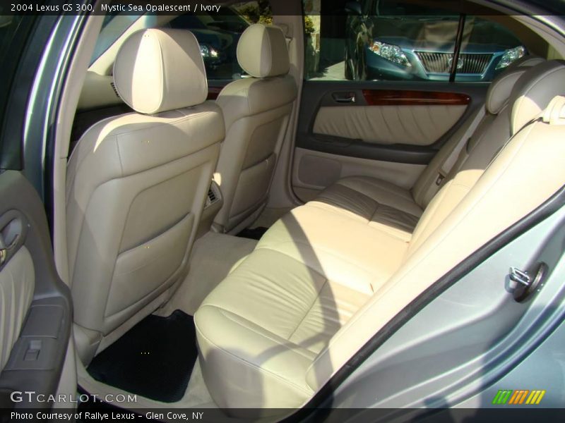 Mystic Sea Opalescent / Ivory 2004 Lexus GS 300