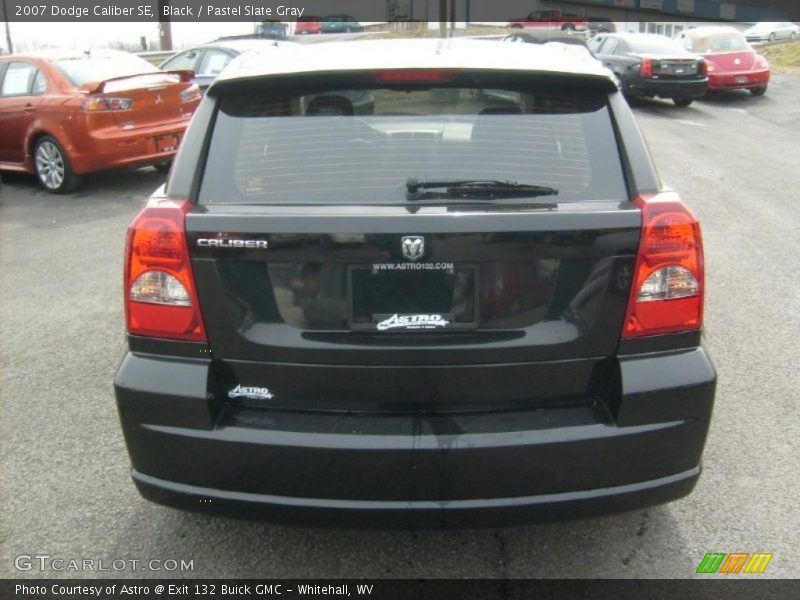 Black / Pastel Slate Gray 2007 Dodge Caliber SE