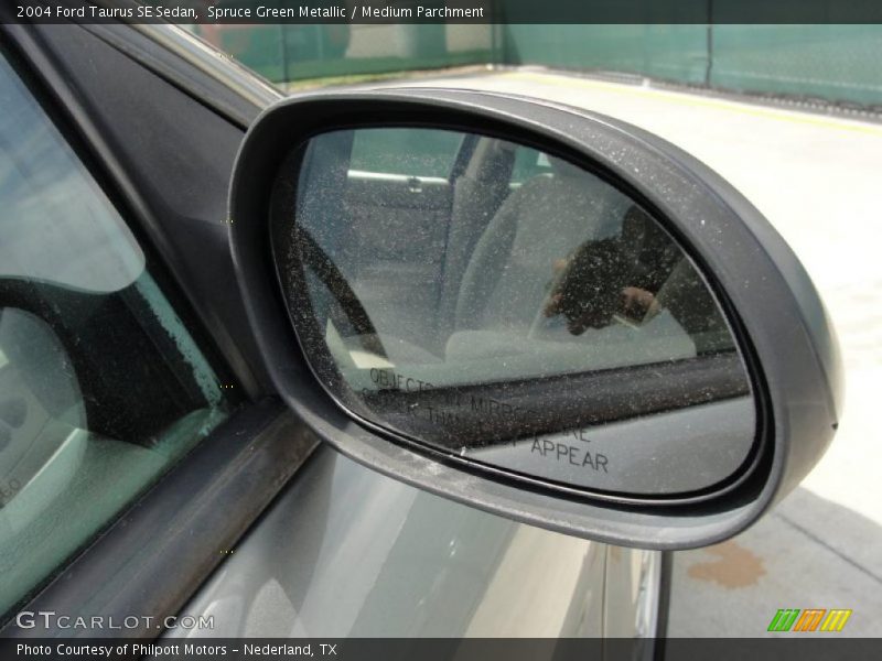 Spruce Green Metallic / Medium Parchment 2004 Ford Taurus SE Sedan